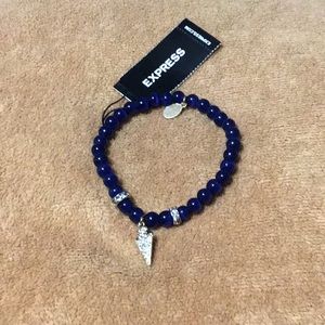 NWT.  Express 2fer Pink & Blue Beads Bracelet
